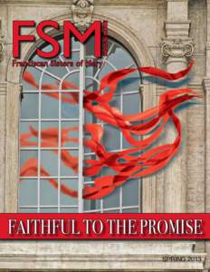 MAGAZINE  FSM Franciscan Sisters of Mary  faithful to The Promise