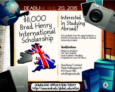Brad Henry International Scholarship