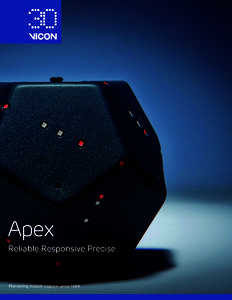 Apex Reliable.Responsive.Precise. Pioneering motion capture since 1984.  Hardware