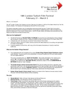 The London Turkish Film Festival