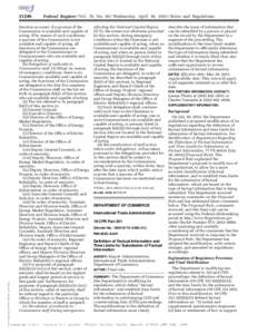 mstockstill on DSK4VPTVN1PROD with RULESFederal Register / Vol. 78, NoWednesday, April 10, Rules and Regulations