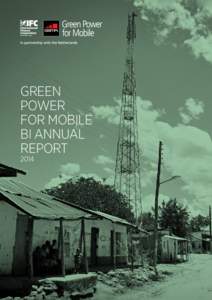 GREEN POWER FOR MOBILE BI ANNUAL REPORT 2014