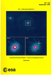 Cappellaro. Turatto & Fernley : IUE-ULDA  Guide No . 6: Supernovae ...