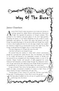 A  Way Of The Bone James Chambers