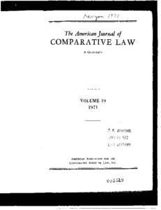 VOLUME[removed] LEGAL SYSTEMS THE CIVLLLAW TRADITION: AN INTRODUCTION