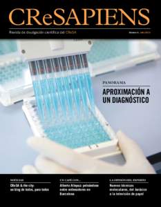 CReSAPIENS Revista de divulgación científica del CReSA Número 4. Julio[removed]panorama