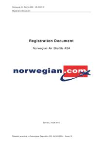 Microsoft Word - Registreringsdokument - Endelig utkast - Norwegian