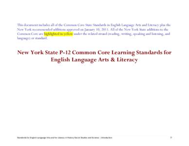 National Assessment of Educational Progress / Standards-based education reform / Achievement gap in the United States / Sunshine State Standards / Education reform / Education / Common Core State Standards Initiative