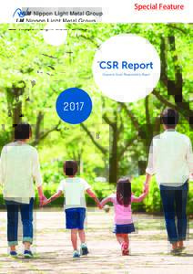 Special Feature  CSR Report Corporate Social Responsibility Report  2017