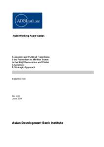 ADB Institute Discussion Paper No