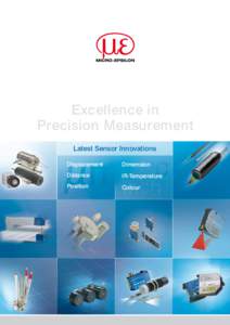 Excellence in Precision Measurement Latest Sensor Innovations Displacement  Dimension