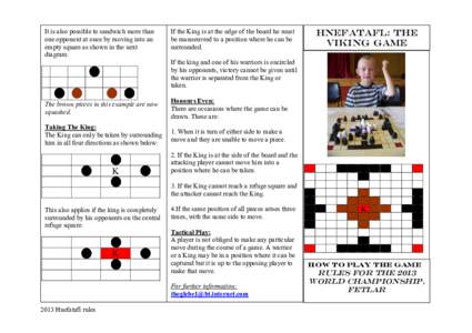 Chess / Gaming / Abstract strategy games / Strategy / Tafl games / King / Block / Breakthru / King and pawn versus king endgame