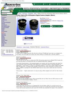 William Optics DCL-28 Eyepiece Digital Camera Adapter (28mm)