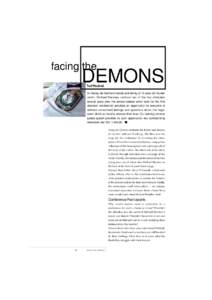 facing the  DEMONS Ted Wachtel  In Facing the Demons friends and family of 18-year old murder