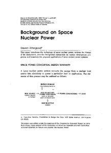 Radioisotope thermoelectric generator / Nuclear reactor / RORSAT / Systems for Nuclear Auxiliary Power / Plutonium / Nuclear power / Nuclear fuel / SNAP-10A / Idaho National Laboratory / Energy / Nuclear technology / Nuclear physics