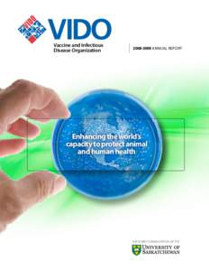 VIDO Vaccine and Infectious Disease OrganizationAnnual report