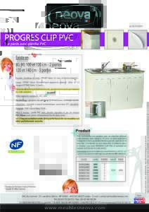 SIQPR2496T - Sous-évier 3P - Alize clip PVC 19mm