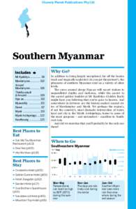 Mawlamyine / Kyaiktiyo Pagoda / Pagodas / Thanbyuzayat / Mon State / Dawei / Geography of Burma / Geography of Asia / Asia