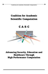 ◆  Coalition for Academic Scientific Computation Coalition for Academic Scientific Computation