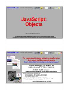 Microsoft PowerPoint - JavaScript-5-Objects.pptx