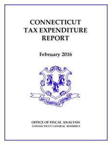 CONNECTICUT TAX EXPENDITURE REPORT FebruaryOFFICE OF FISCAL ANALYSIS