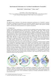 Interferometric Performance of a Cartwheel Constellation for TerraSAR-L Manfred Zink(1) , Gerhard Krieger (2) , Thierry Amiot)