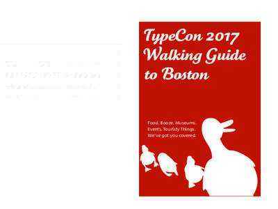 Cover art features an illustration of the iconic statue dedicated to Make Way for Ducklings, a classic children’s book set in Beantown. Designed by Nancy Schön and located in the Public Garden, the ducks are local cel