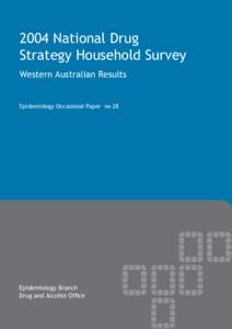 2004 National Drug Strategy Household Survey