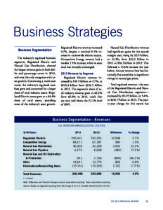 2013 Financial Review Business Strategies
