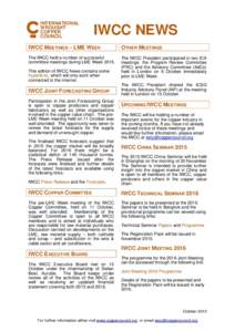 IWCC / International Copper Study Group / Copper / Aurubis
