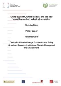 Stern policy paper November 2010