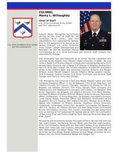 Commandants of the United States Army Command and General Staff College / Fort Leavenworth / Donald M. Campbell /  Jr. / Joseph R. Inge / Military personnel / United States / Year of birth missing