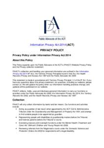 201508_-_Policy_-_Privacy_Policy_Information_Privacy_Act