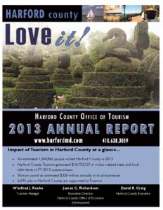 Tourism 2013 Annual Report