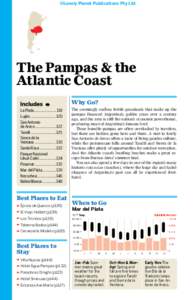 ©Lonely Planet Publications Pty Ltd  The Pampas & the Atlantic Coast Why Go? La Plata....................... 118