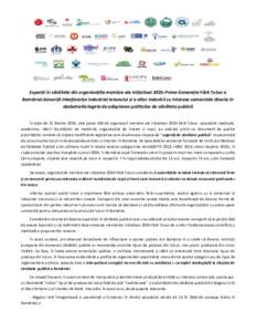Experții în sănătate din organizațiile membre ale Inițiativei 2035-Prima Generație Fără Tutun a României denunță interferența industriei tutunului și a altor industrii cu interese comerciale directe în dez