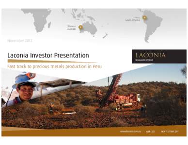 Microsoft PowerPoint - Laconia_Resources_Investor_Presentation_November 2012