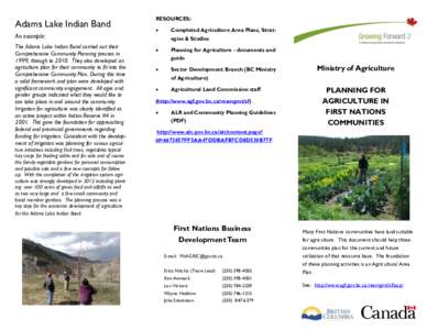 Irrigation in Bolivia / Maryland Department of Planning / Land use / Land-use planning / Agriculture