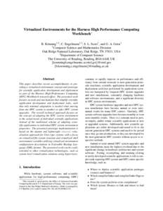 Chroot / Virtualization / Hypervisor / Hyper-V / Computer cluster / Virtual directory / Microsoft App-V / Virtual security appliance / System software / Software / Virtual machines