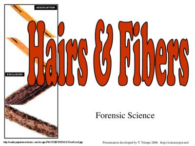 Forensic Science http://media.popularmechanics.com/images/PMX0706FORENSICSHairSmall.jpg