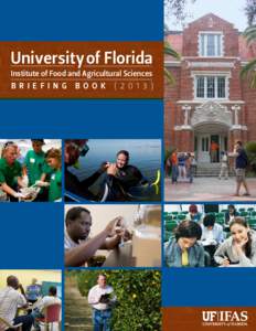 University of Florida Institute of Food and Agricultural Sciences B R I E F I N G  B O O K