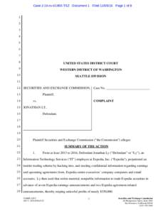 Microsoft WordFinal Complaint Against Jonathan Ly (Expedia SFSent to OPA)