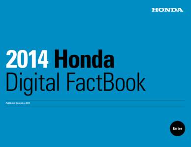 2014 Honda Digital FactBook Published December 2014 
