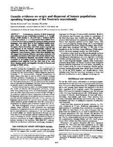Proc. Natl. Acad. Sci. USA Vol. 90, pp[removed], May 1993 Population Biology