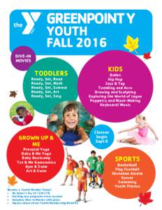 GREENPOINT Y YOUTH FALL 2016 DIVE-IN MOVIES