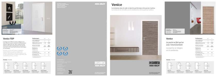 Venice  ASSA ABLOY is the global leader in door opening solutions, dedicated to satisfying end-user needs for security,