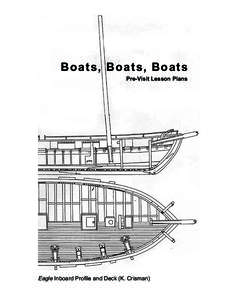 Boats, Boats, Boats Pre-Visit Lesson Plans Eagle Inboard Profile and Deck (K. Crisman)  The Lake Champlain Highway