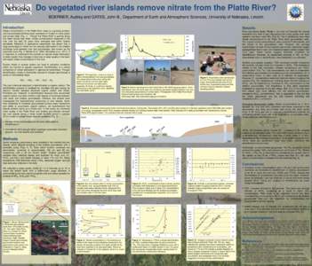 Do vegetated river islands remove nitrate from the Platte River? BOERNER, Audrey and GATES, John B., Department of Earth and Atmospheric Sciences, University of Nebraska, Lincoln Introduction Excess nitrate in surface wa