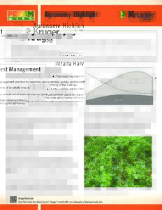 Agriculture / Botany / Pollination management / Biology / Alfalfa / Forages / Medicago / Vegetables / Growing degree-day / Cutting / Soil / Spring black stem