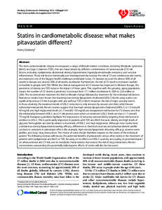 Ginsberg Cardiovascular Diabetology 2013, 12(Suppl 1):S1 http://www.cardiab.com/supplements/12/S1/S1 REVIEW  Open Access